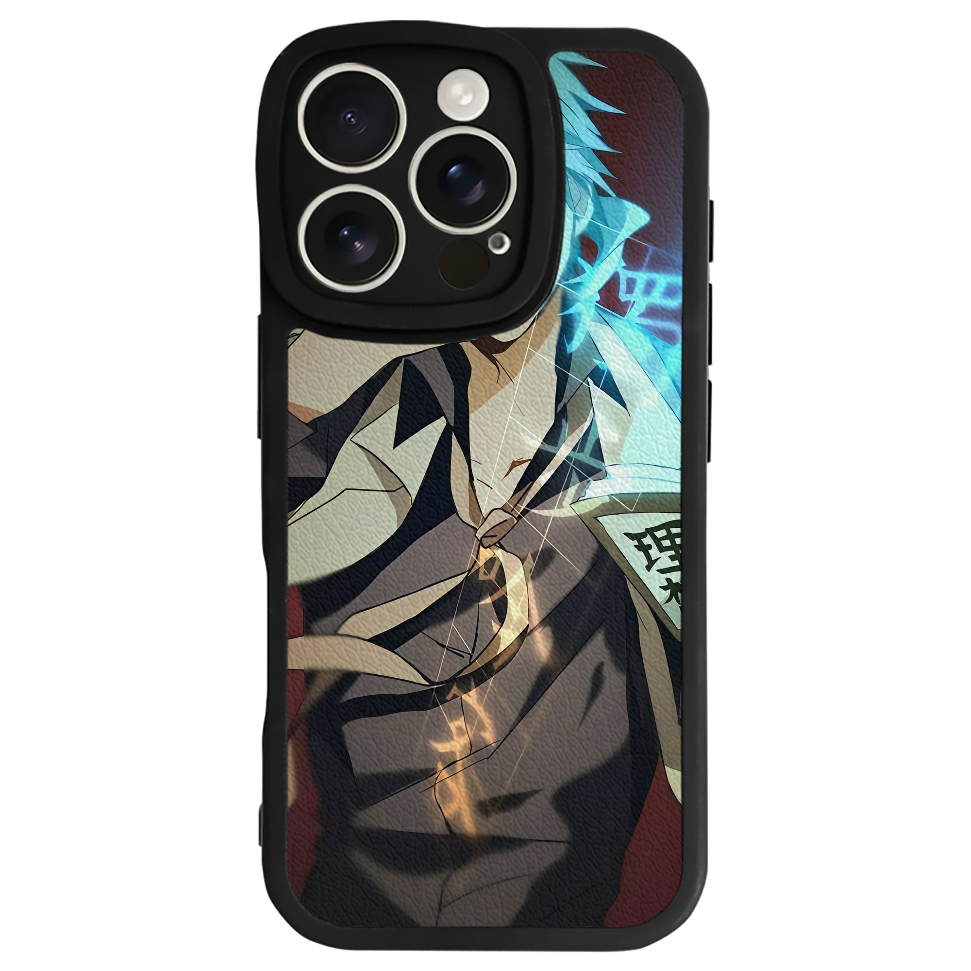 （画像用） 文豪ストレイドッグス Bungo Stray Dogs 【iPhone 16シリーズ対応】シリコンスマホケース（レザー調） 材質：シリコン